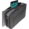 Case Logic | Era Hybrid Briefcase | Fits up to size 15.6 " | Messenger - Briefcase/Backpack | Shoulder strap | Obsidian
