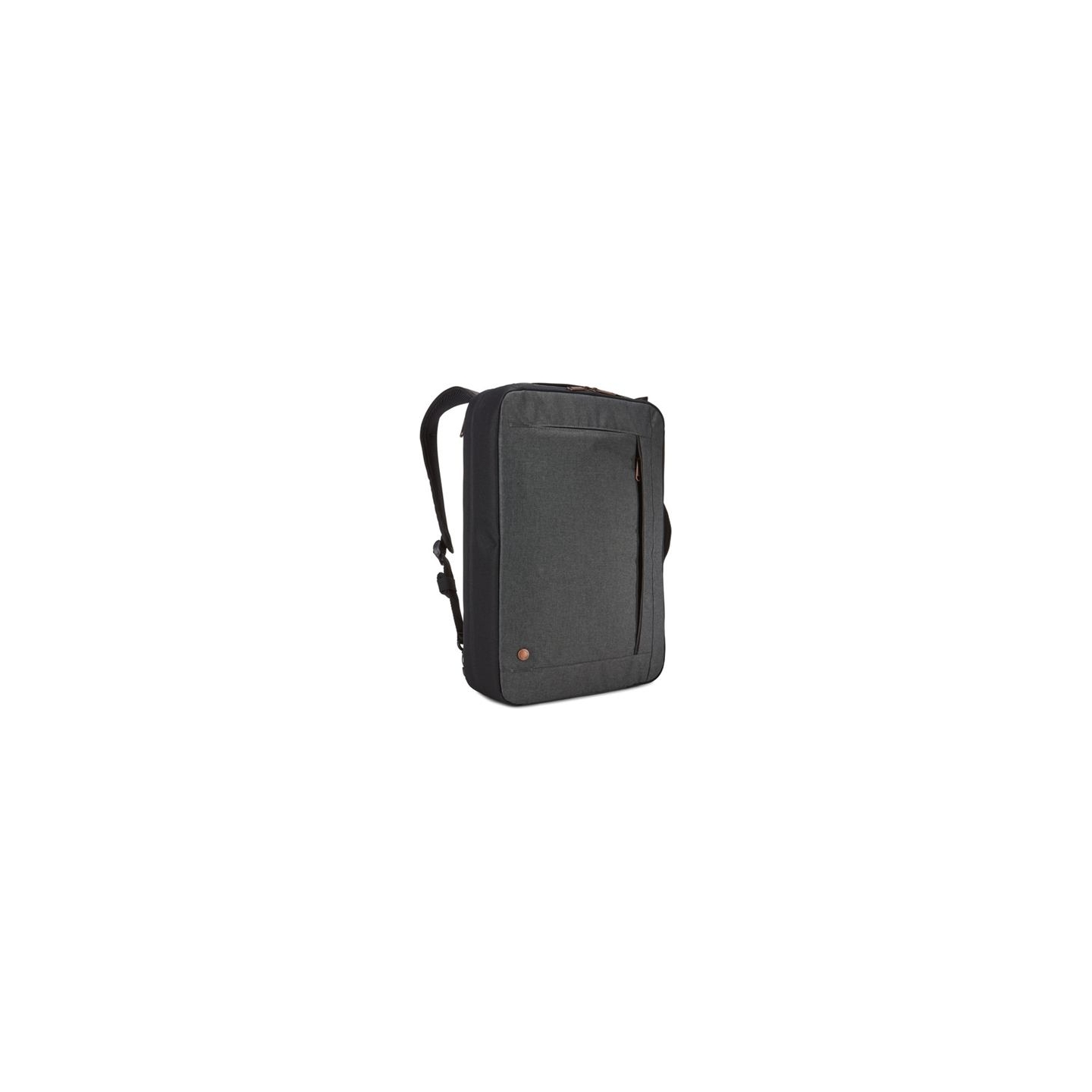 Case Logic | Era Hybrid Briefcase | Fits up to size 15.6 " | Messenger - Briefcase/Backpack | Shoulder strap | Obsidian