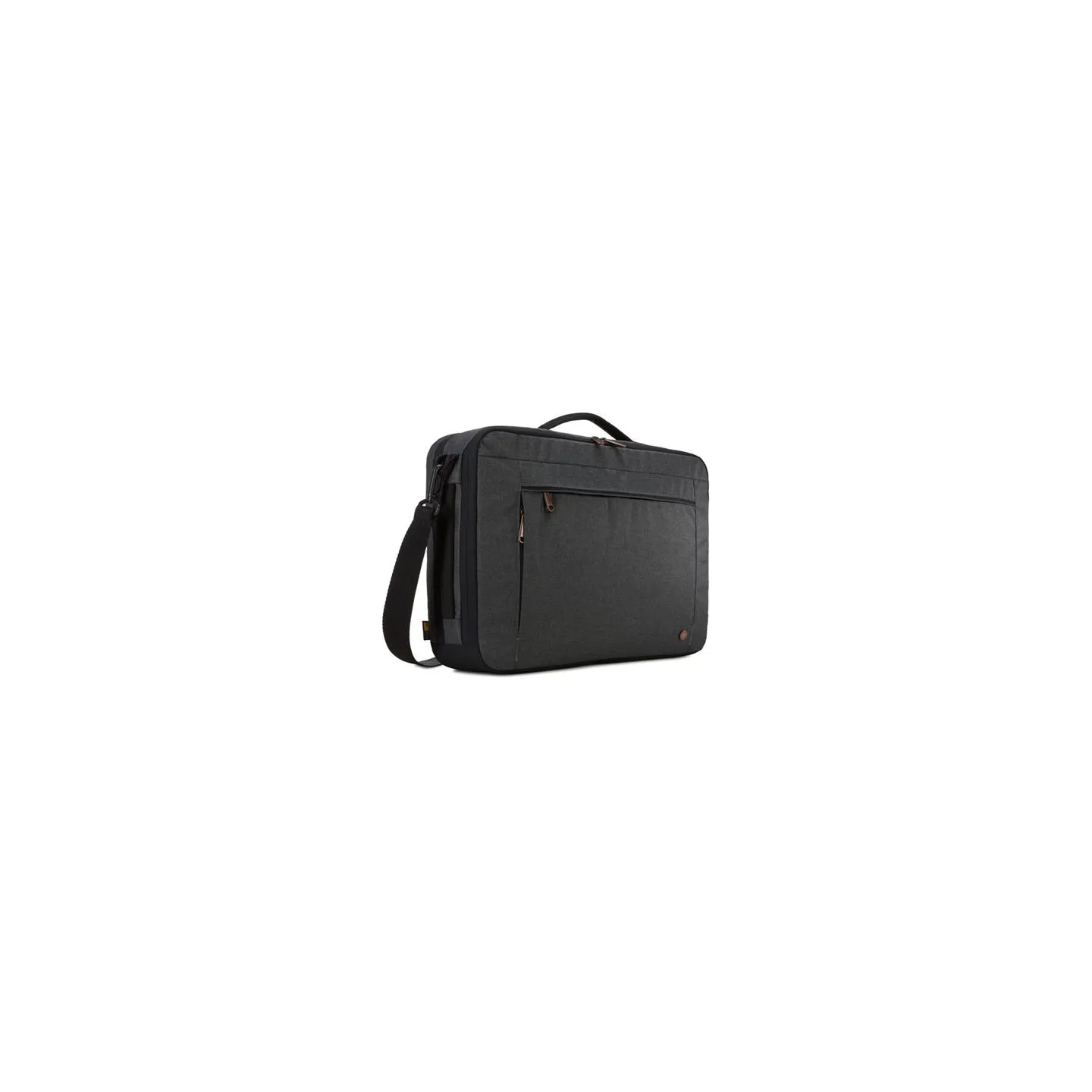 Case Logic | Era Hybrid Briefcase | Fits up to size 15.6 " | Messenger - Briefcase/Backpack | Shoulder strap | Obsidian
