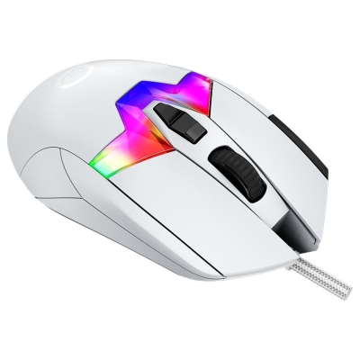 Lorgar MSP80, 8000 Hz Gaming Mouse Pro, White