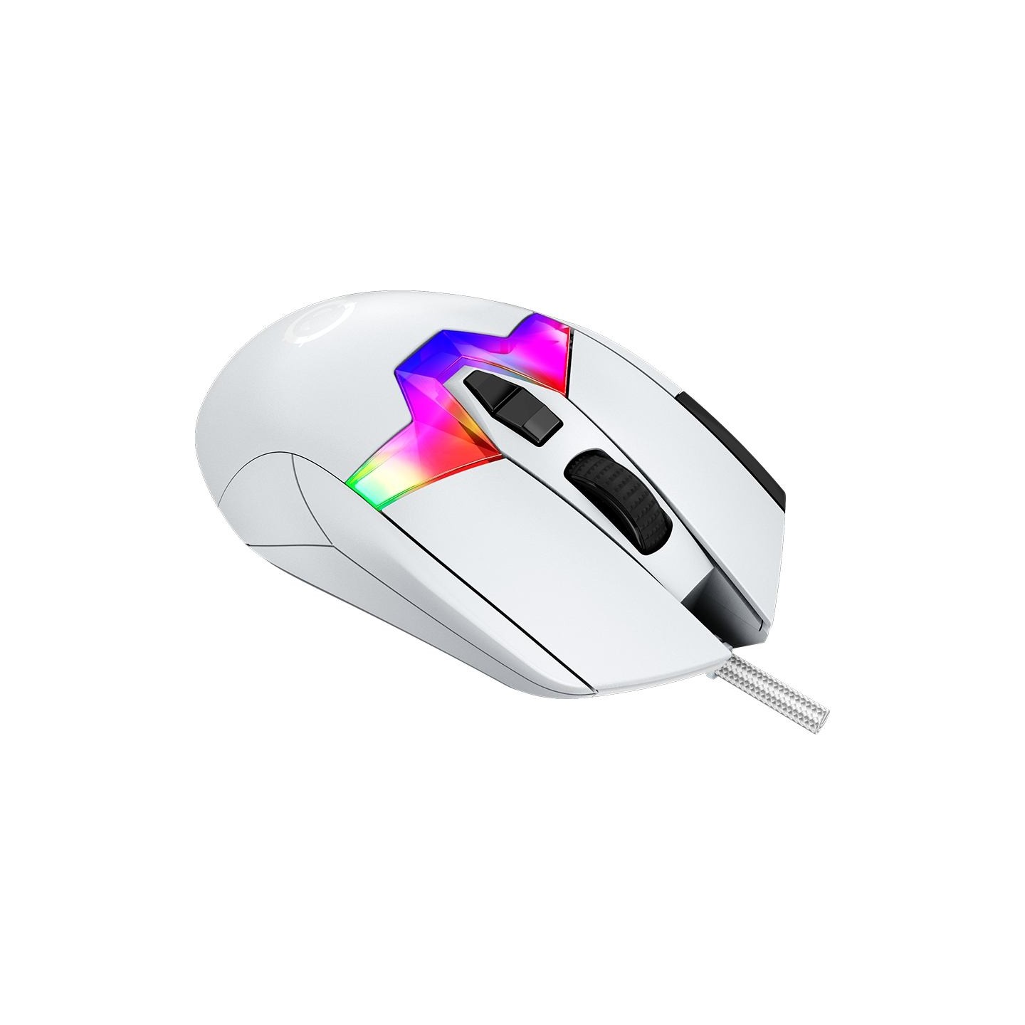 Lorgar MSP80, 8000 Hz Gaming Mouse Pro, White
