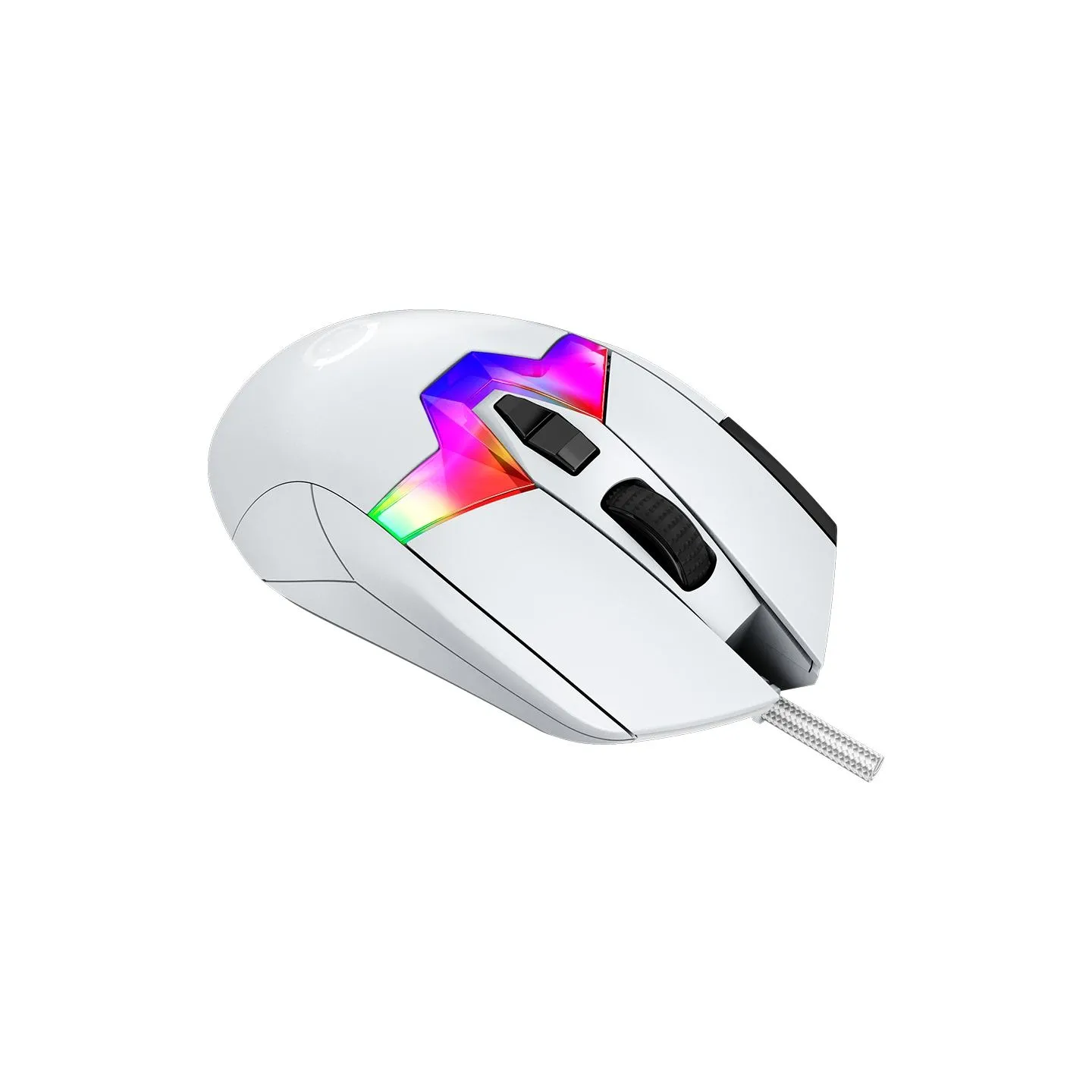 Lorgar MSP80, 8000 Hz Gaming Mouse Pro, White