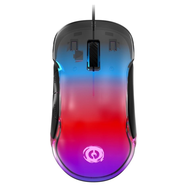 Canyon mouse Braver GM-728 LED Crystal 7buttons Wired Black