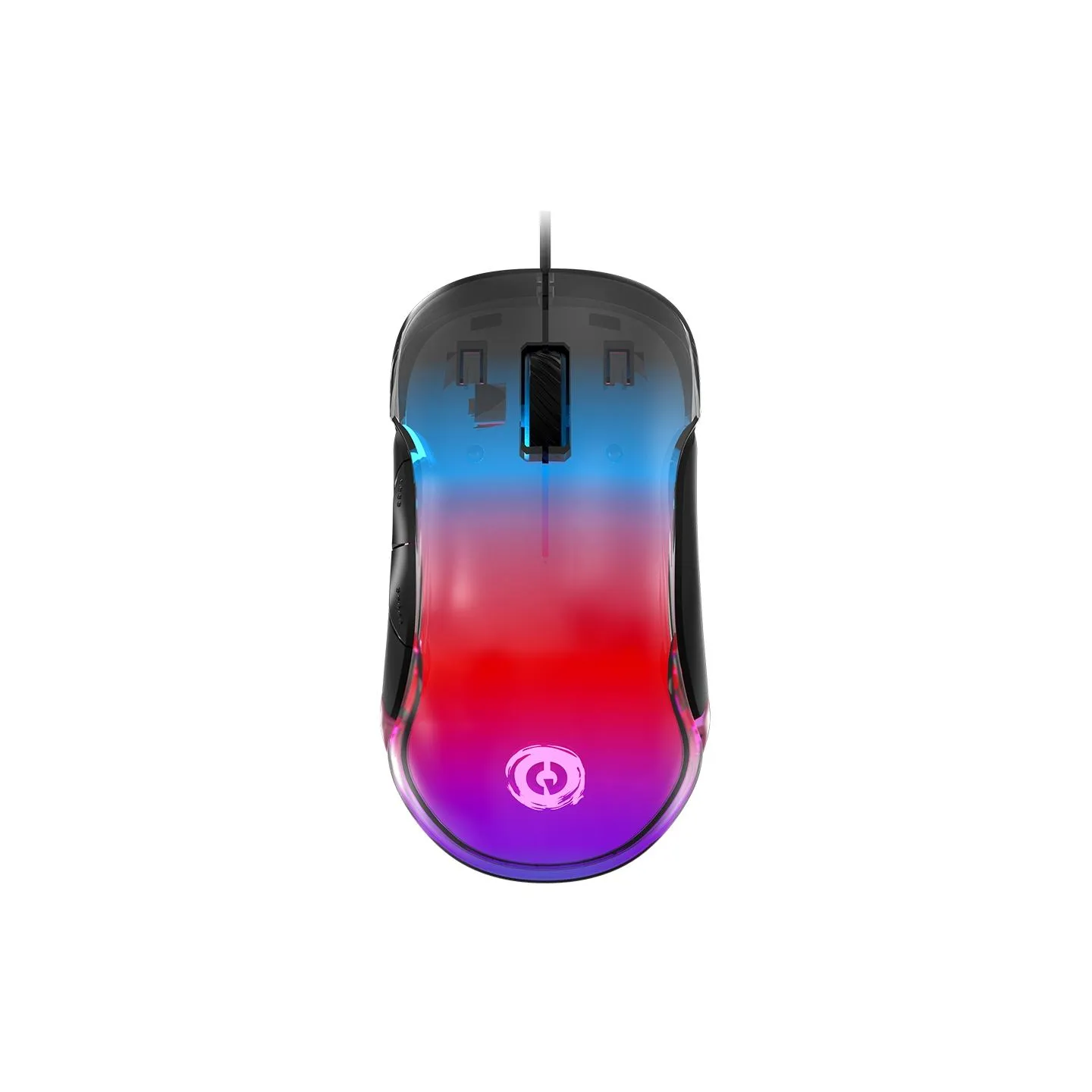 Canyon mouse Braver GM-728 LED Crystal 7buttons Wired Black