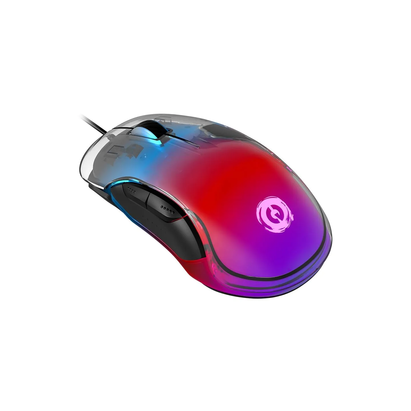 Canyon mouse Braver GM-728 LED Crystal 7buttons Wired Black