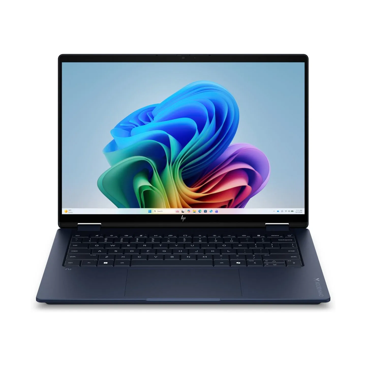 HP OmniBook X Flip 14-kc0011nn - Ryzen AI 5 430 (4C) 50 NPU TOPs, 16GB LPDDR5X 7500 on-board, 512GB PCIe Gen4 Value, AMD Radeon 