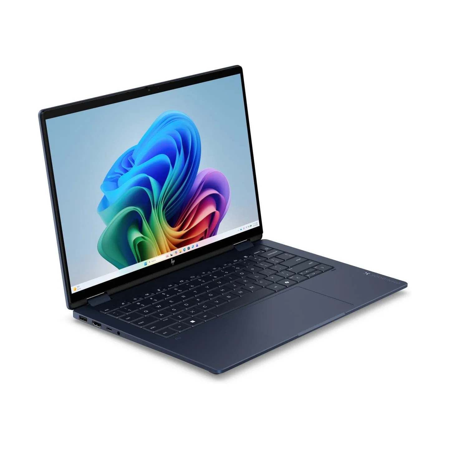 HP OmniBook X Flip 14-kc0011nn - Ryzen AI 5 430 (4C) 50 NPU TOPs, 16GB LPDDR5X 7500 on-board, 512GB PCIe Gen4 Value, AMD Radeon 