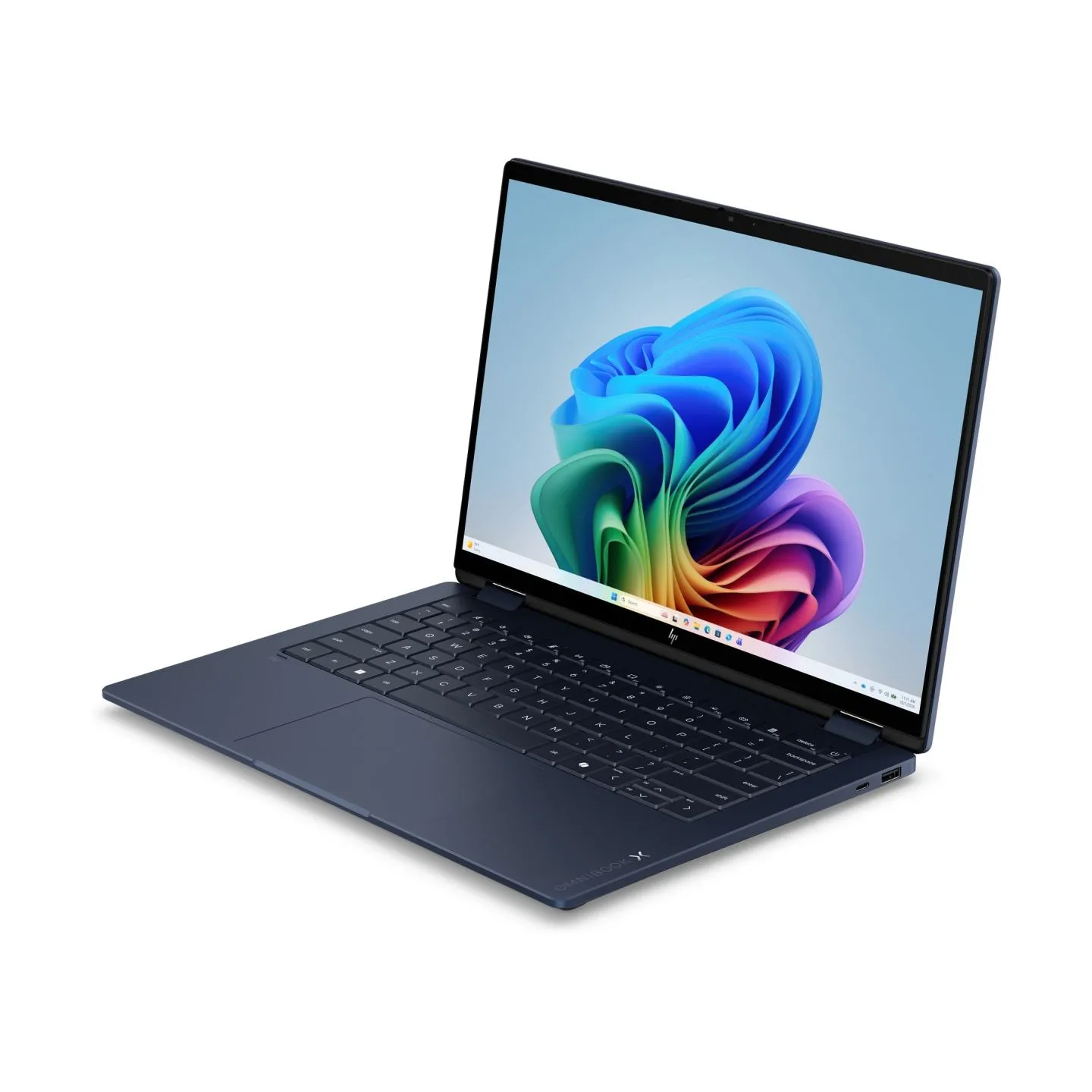HP OmniBook X Flip 14-kc0011nn - Ryzen AI 5 430 (4C) 50 NPU TOPs, 16GB LPDDR5X 7500 on-board, 512GB PCIe Gen4 Value, AMD Radeon 