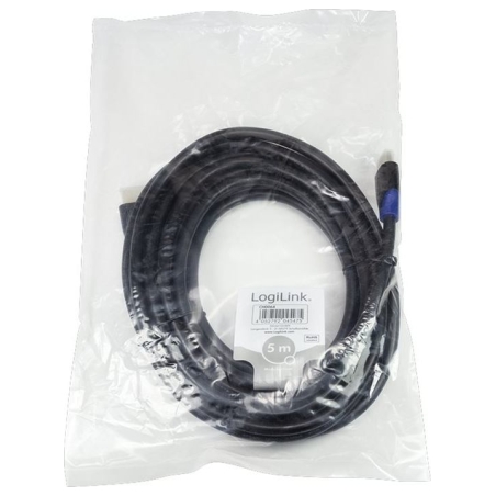 Logilink | Cable HDMI High Speed with Ethernet | CH0064 | HDMI Type A Male | HDMI Type A Male | HDMI to HDMI | 5 m