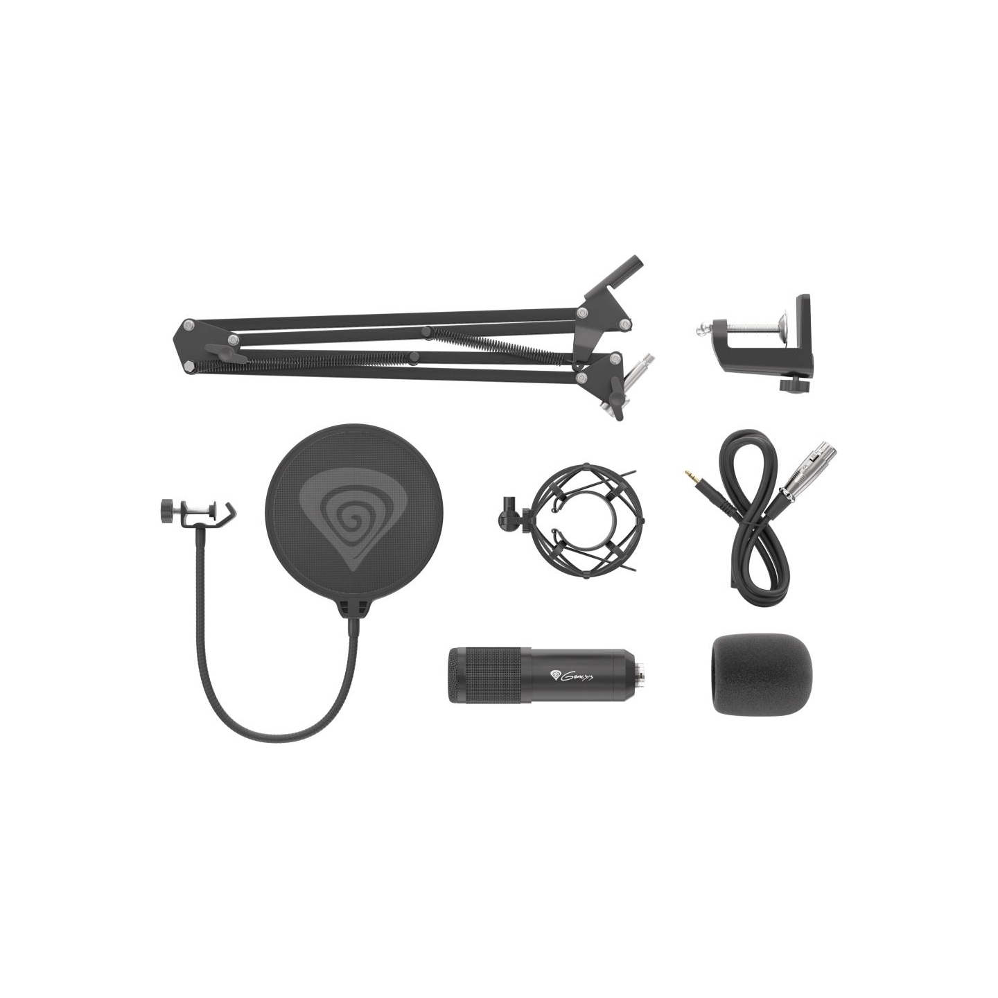 Genesis | Gaming Microphone | Radium 300 | Black | Wired