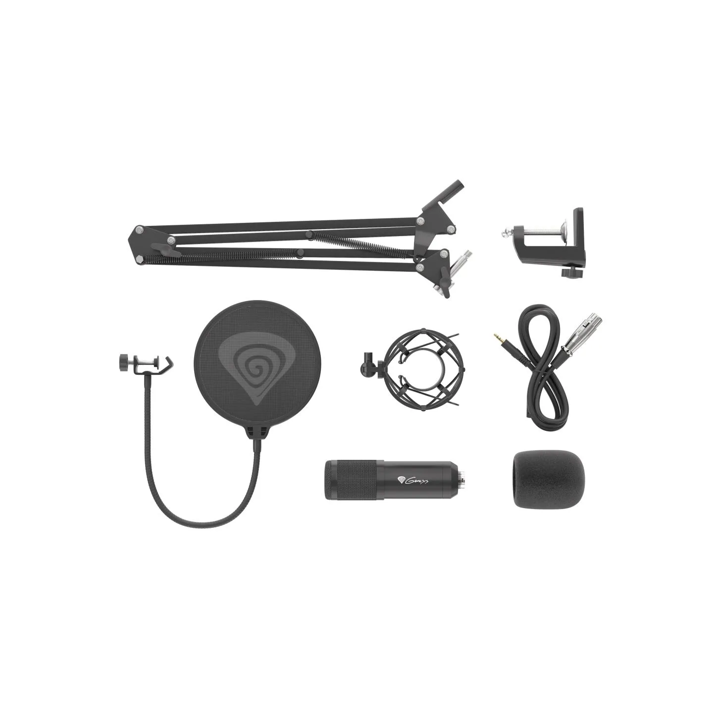 Genesis | Gaming Microphone | Radium 300 | Black | Wired