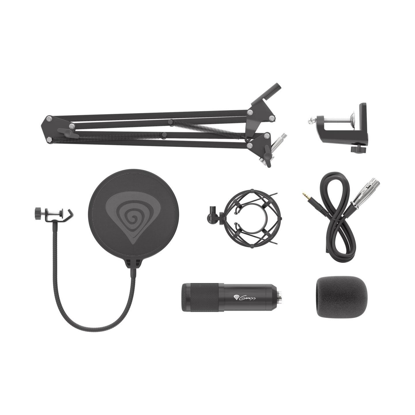 Genesis | Gaming Microphone | Radium 300 | Black | Wired