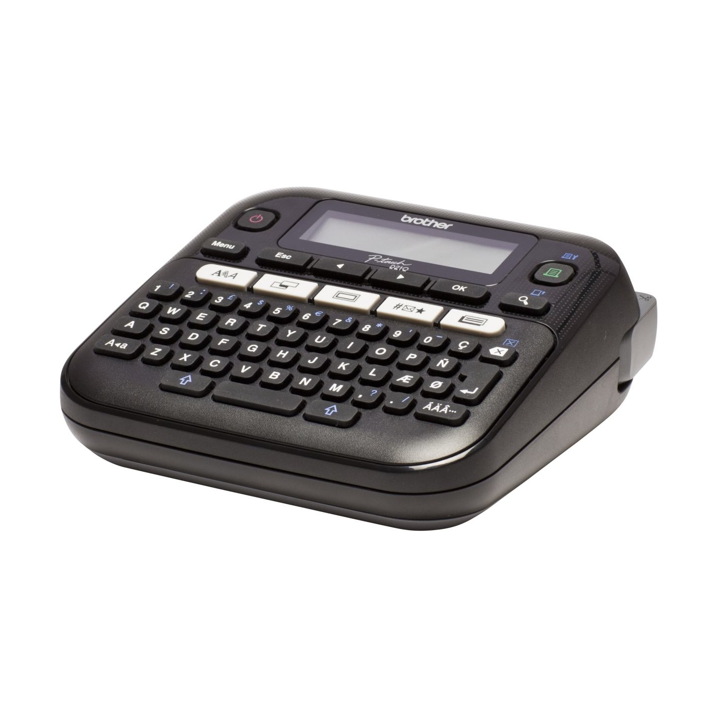 Brother PT-D210VP DESKTOP LABEL THERMO PRINTER, 20MM/SEC + CASE