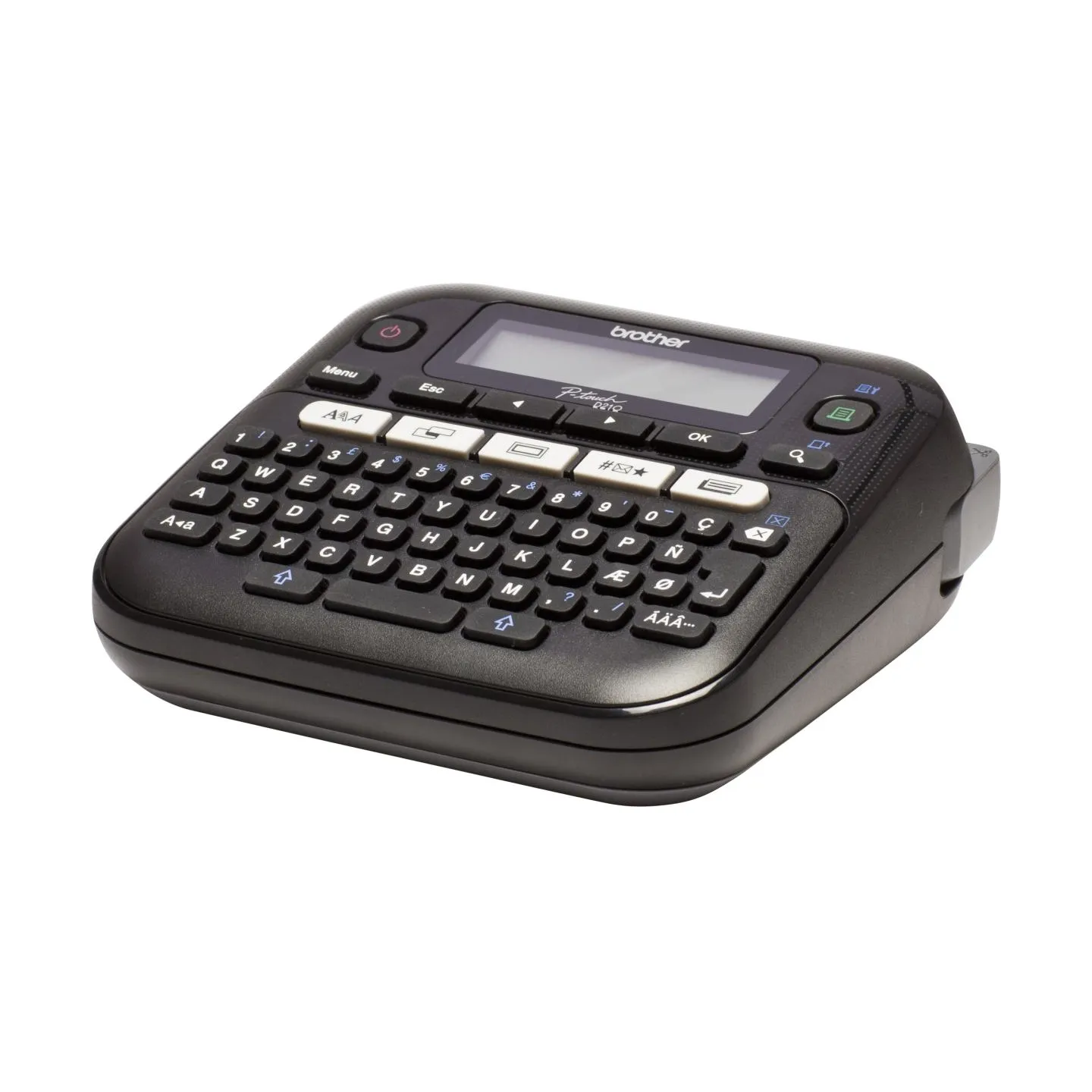 Brother PT-D210VP DESKTOP LABEL THERMO PRINTER, 20MM/SEC + CASE