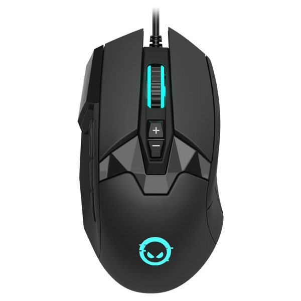Lorgar Stricter 579, gaming mouse, 9 programmable buttons, Pixart PMW3336 sensor, DPI up to 12 000, 50 million clicks buttons li