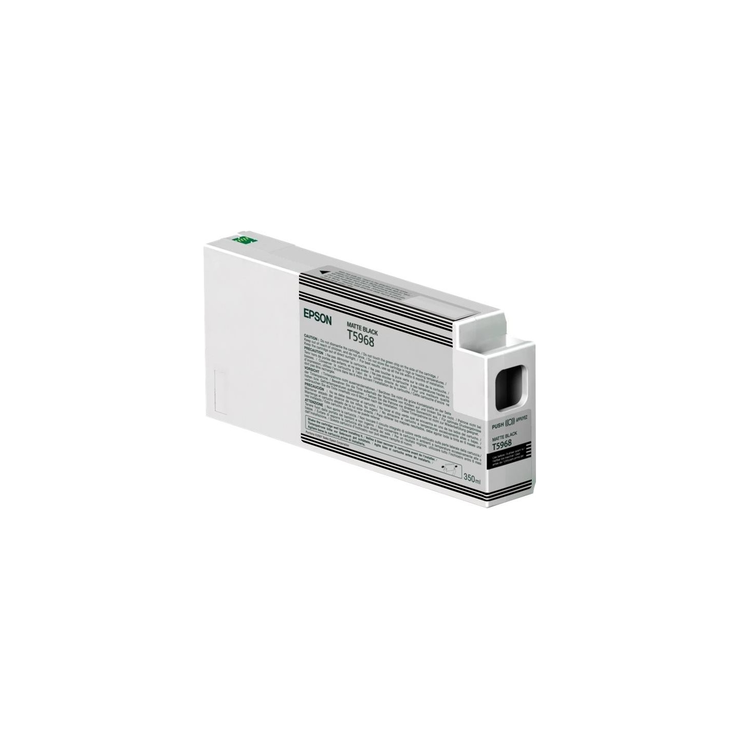 Epson Singlepack Matte Black T59680N UltraChrome HDR 350 ml | Epson Epson | T5968 | Epson T5968 - matte black - original - ink c