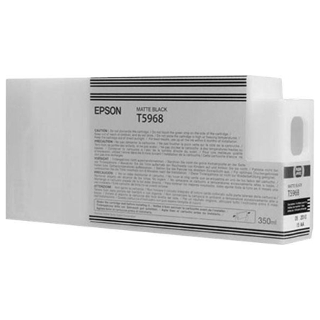 Epson Singlepack Matte Black T59680N UltraChrome HDR 350 ml | Epson Epson | T5968 | Epson T5968 - matte black - original - ink c