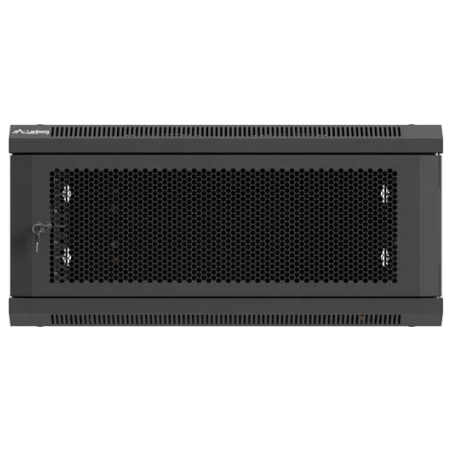 Lanberg Wall mounted installation cabinet 19" 4U 600X600 | WF01-6604-23B | Black