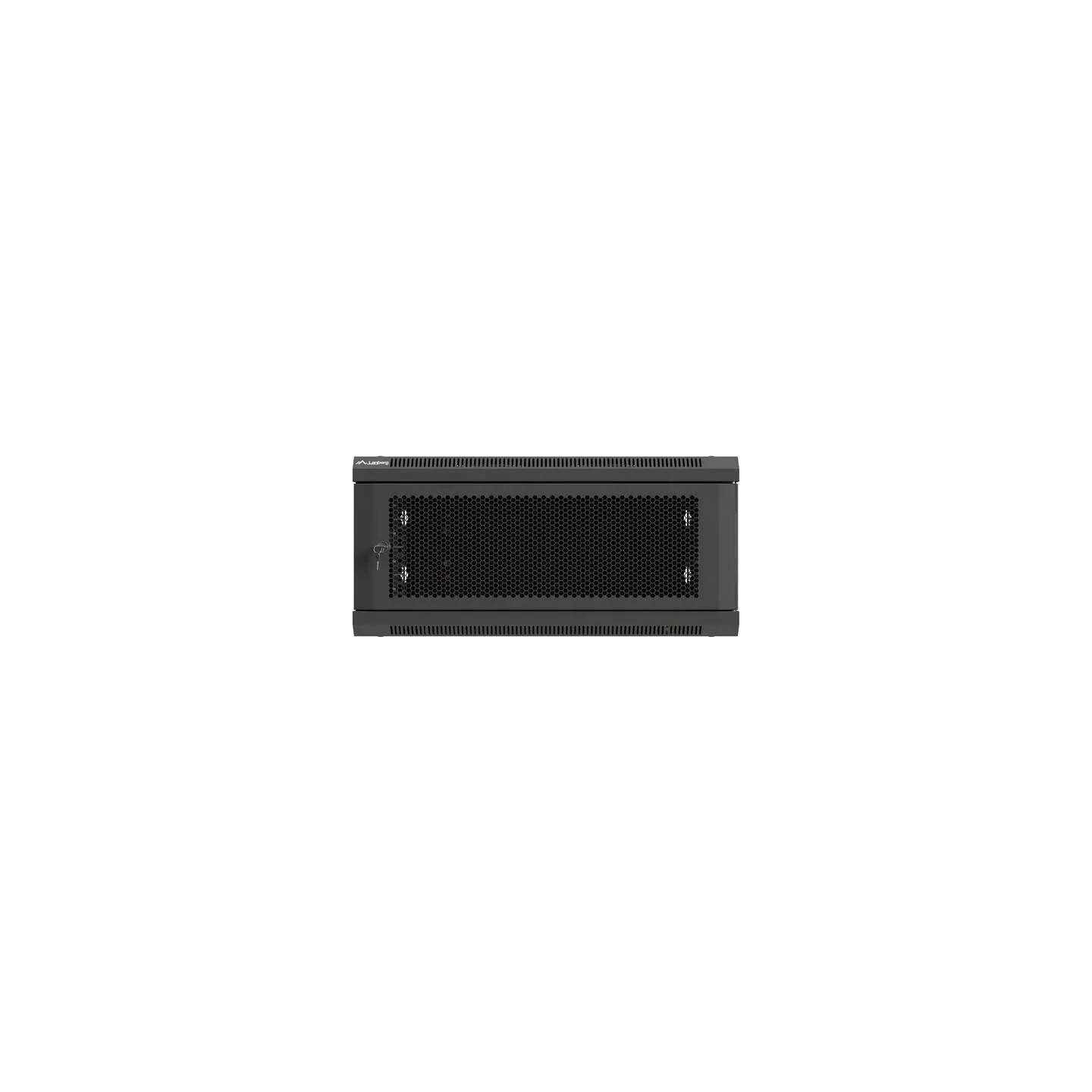 Lanberg Wall mounted installation cabinet 19" 4U 600X600 | WF01-6604-23B | Black
