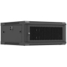 Lanberg Wall mounted installation cabinet 19" 4U 600X600 | WF01-6604-23B | Black