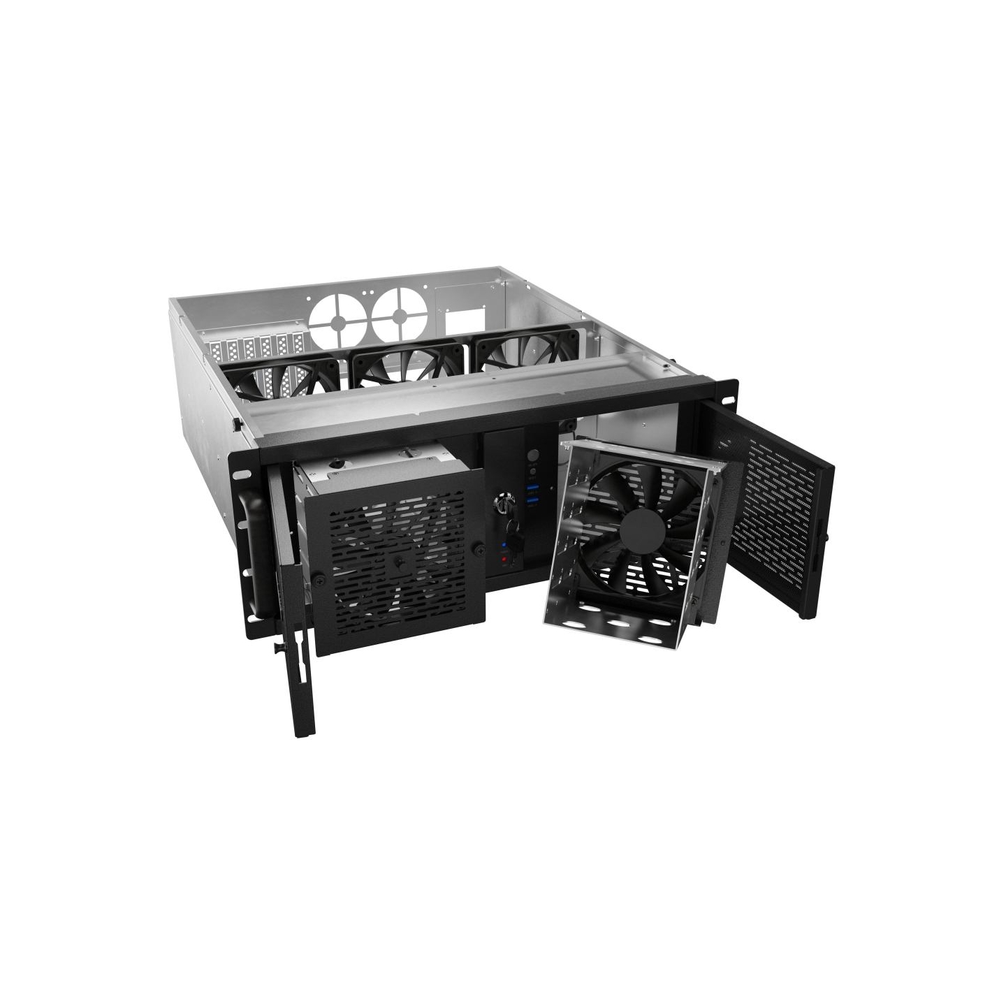 Lanberg rackmount server chassis ATX 4U