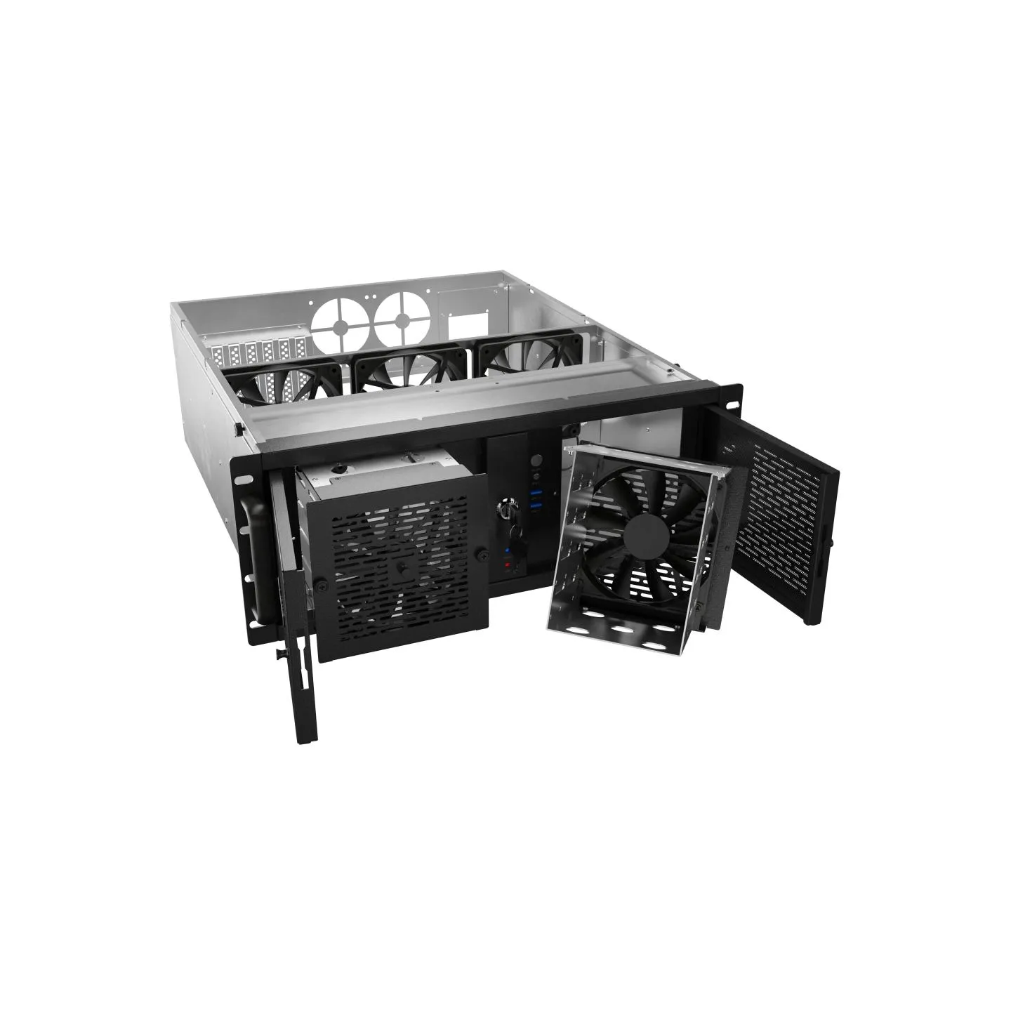 Lanberg rackmount server chassis ATX 4U