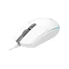 Logitech G102 LIGHTSYNC Corded Gaming Mouse - WHITE - USB - EER