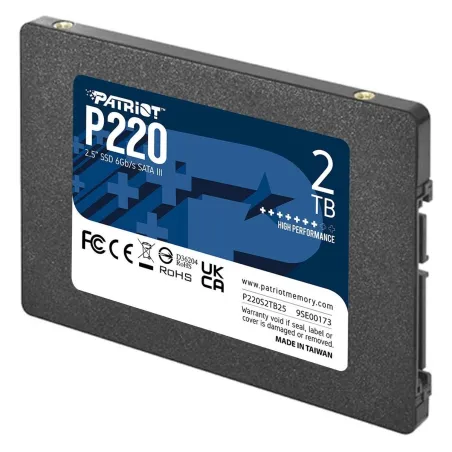 Patriot SSD drive 2TB P220 2.5 inches 550/500MB/s SATA III