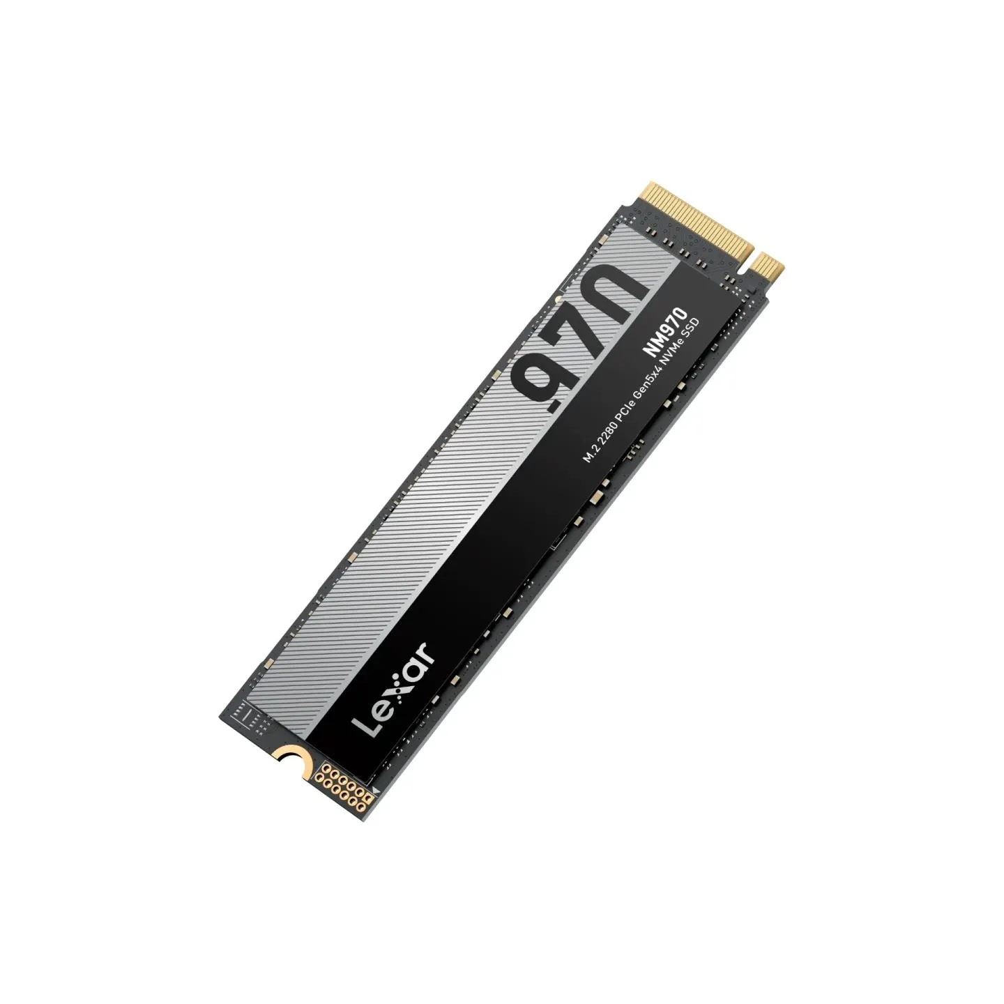 Lexar SSD | NM970 | 512 GB | SSD form factor M.2 2280 | Solid-state drive interface PCIe Gen 5X4 | Read speed 9900 MB/s | Write 