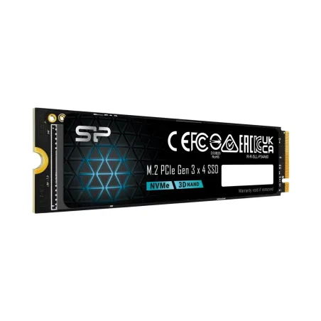 Silicon Power SP P34A60 | 128 GB | Solid-state drive interface M.2 PCIe Gen 3x4 | Read speed 1800 MB/s | Write speed 600 MB/s