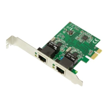 Logilink PC0075, 2-port Gigabit PCI Express network card | Logilink | 2 x Gigabit Lan (RJ 45) | PCIe