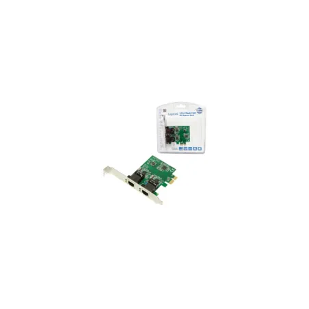 Logilink PC0075, 2-port Gigabit PCI Express network card | Logilink | 2 x Gigabit Lan (RJ 45) | PCIe