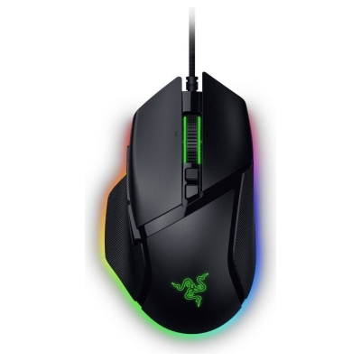 Razer Basilisk V3 35K Gaming Mouse, Black, Focus Pro 35K Optical Sensor Gen-2, Optical Mouse Switches Gen-3, Razer™ Speedflex Ca