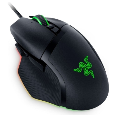 Razer Basilisk V3 35K Gaming Mouse, Black, Focus Pro 35K Optical Sensor Gen-2, Optical Mouse Switches Gen-3, Razer™ Speedflex Ca