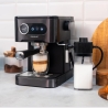 Cecotec Coffee machine | Power Espresso 20 Pro Latte | Pump pressure 20 bar | Built-in milk frother | Semi-automatic | Black | 1