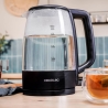 Cecotec Kettle | ThermoSense 320 Clear | 2200 W | Electric | 1.7 L | Glass | 360° rotational base | Black/Transparent