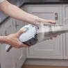Black & Decker Vacuum Cleaner | NVC215W-QW | Cordless operating | 7.2 V | Blue/Gray | Operating time (max) 10 min