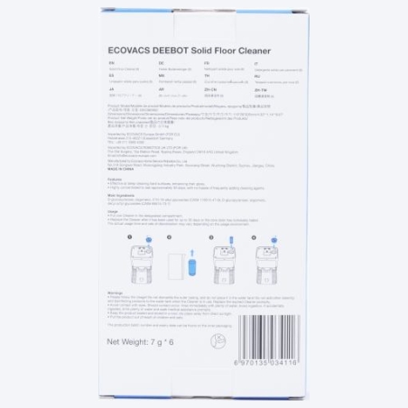 Ecovacs Solid Floor Cleaner for DEEBOT N30 PRO Omni | 6 pc(s)