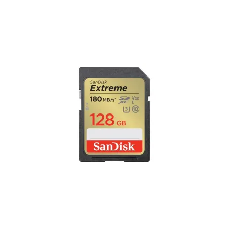 Sandisk Extreme SDXC 128GB 180/90 MB/s V30 UHS-1 U
