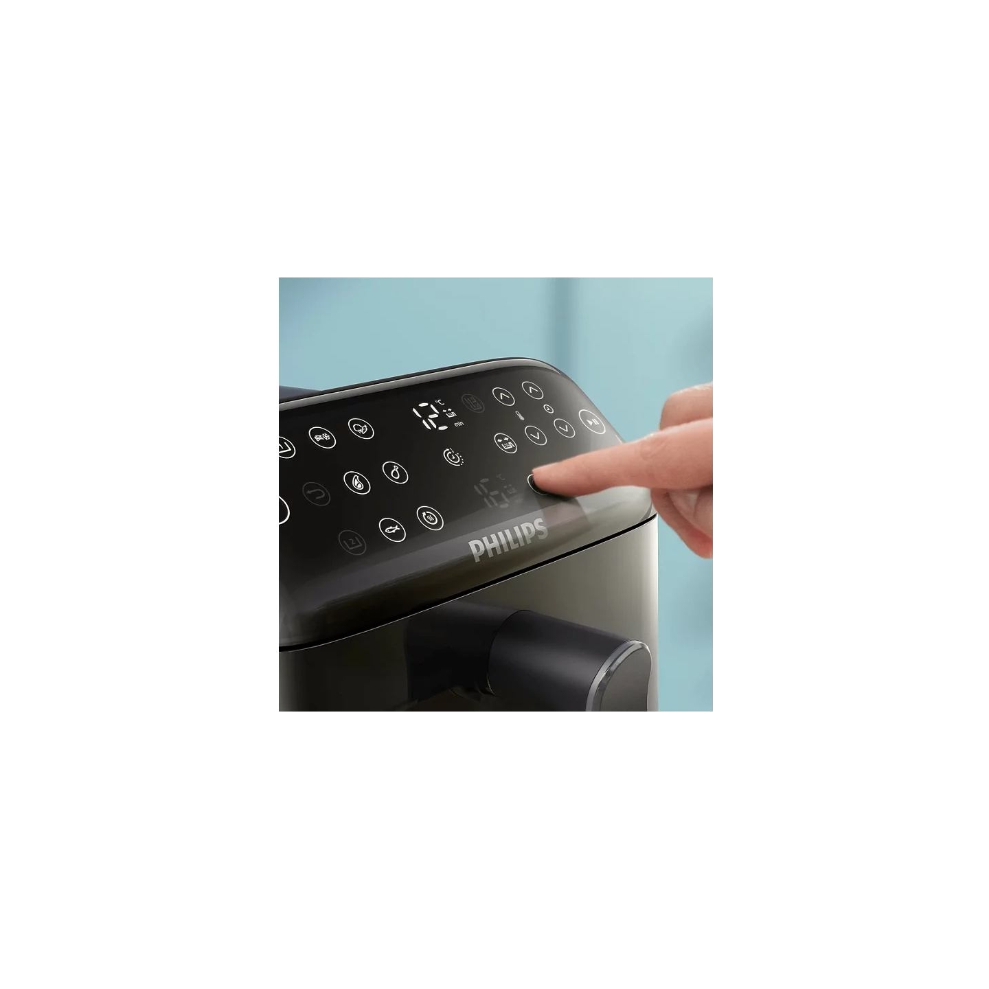 Philips Airfryer, Dual Basket | NA462/80 4000 Series | Capacity 10 L | Power 2750 W | RapidAir | Silk White/Beige