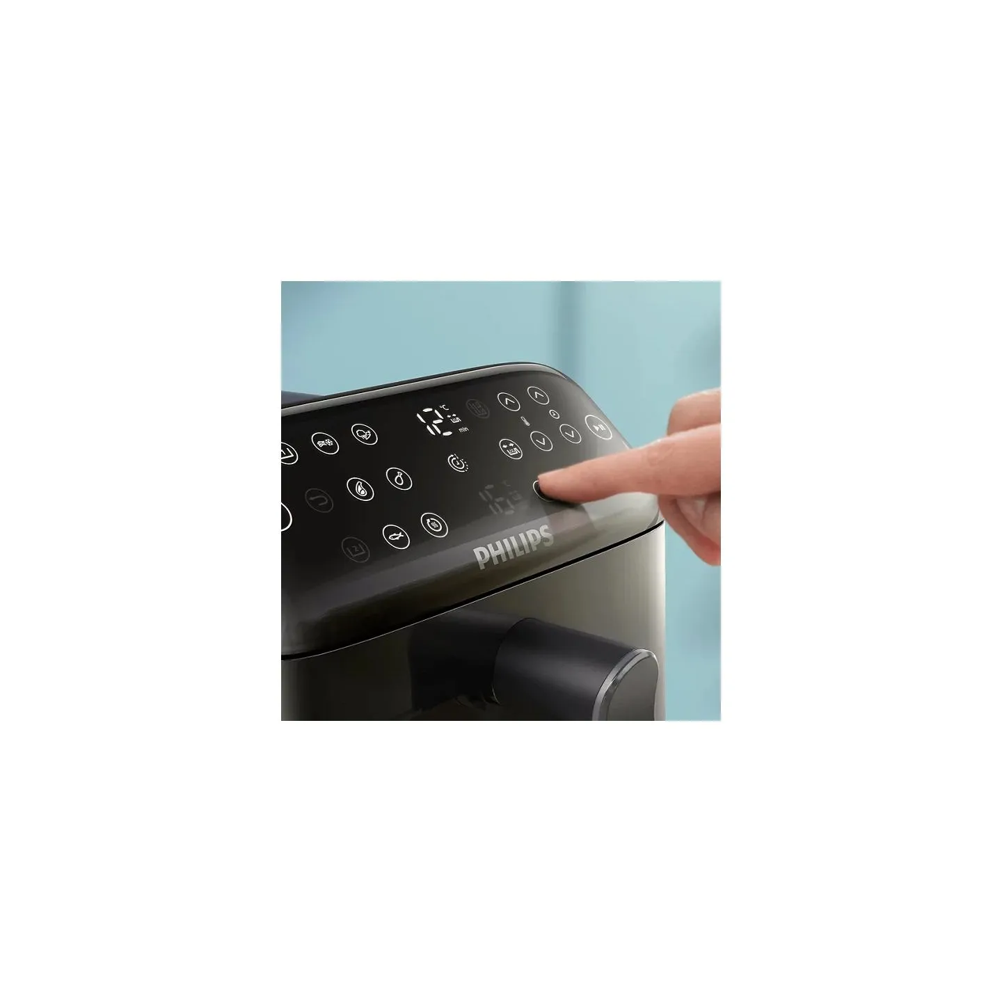 Philips Airfryer, Dual Basket | NA462/80 4000 Series | Capacity 10 L | Power 2750 W | RapidAir | Silk White/Beige