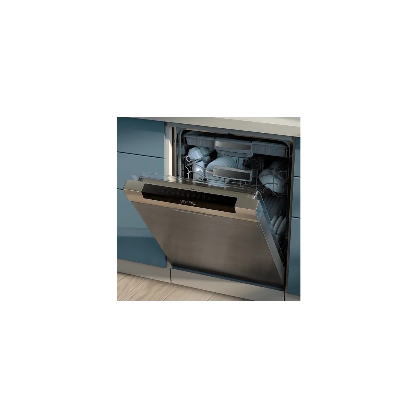 Philips Airfryer, Dual Basket | NA462/80 4000 Series | Capacity 10 L | Power 2750 W | RapidAir | Silk White/Beige