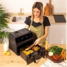 Cecotec Double hot air fryer | Cecofry Advance 9000 Window | Power 2200 W | Capacity 9 L | Black