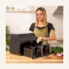 Cecotec Double hot air fryer | Cecofry Advance 9000 Window | Power 2200 W | Capacity 9 L | Black