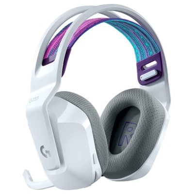 Logitech G733 LIGHTSPEED Wireless RGB Gaming Headset - WHITE