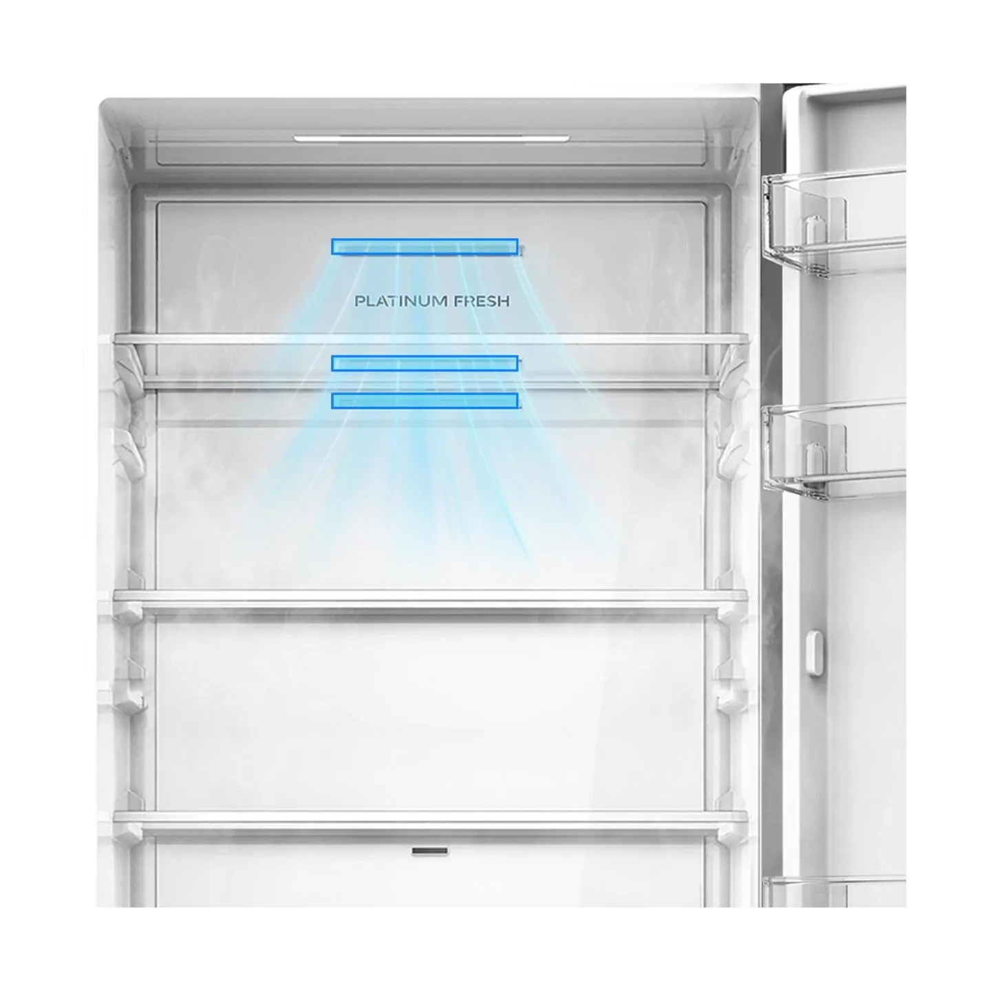 Midea Refrigerator | MDRB548MME46 | Energy efficiency class E | Free standing | Combi | Height 186 cm | No Frost system | Fridge
