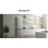 LG Refrigerator | GBBSJ10EPY | Energy efficiency class E | Free standing | Combi | Height 186 cm | No Frost system | Fridge net 