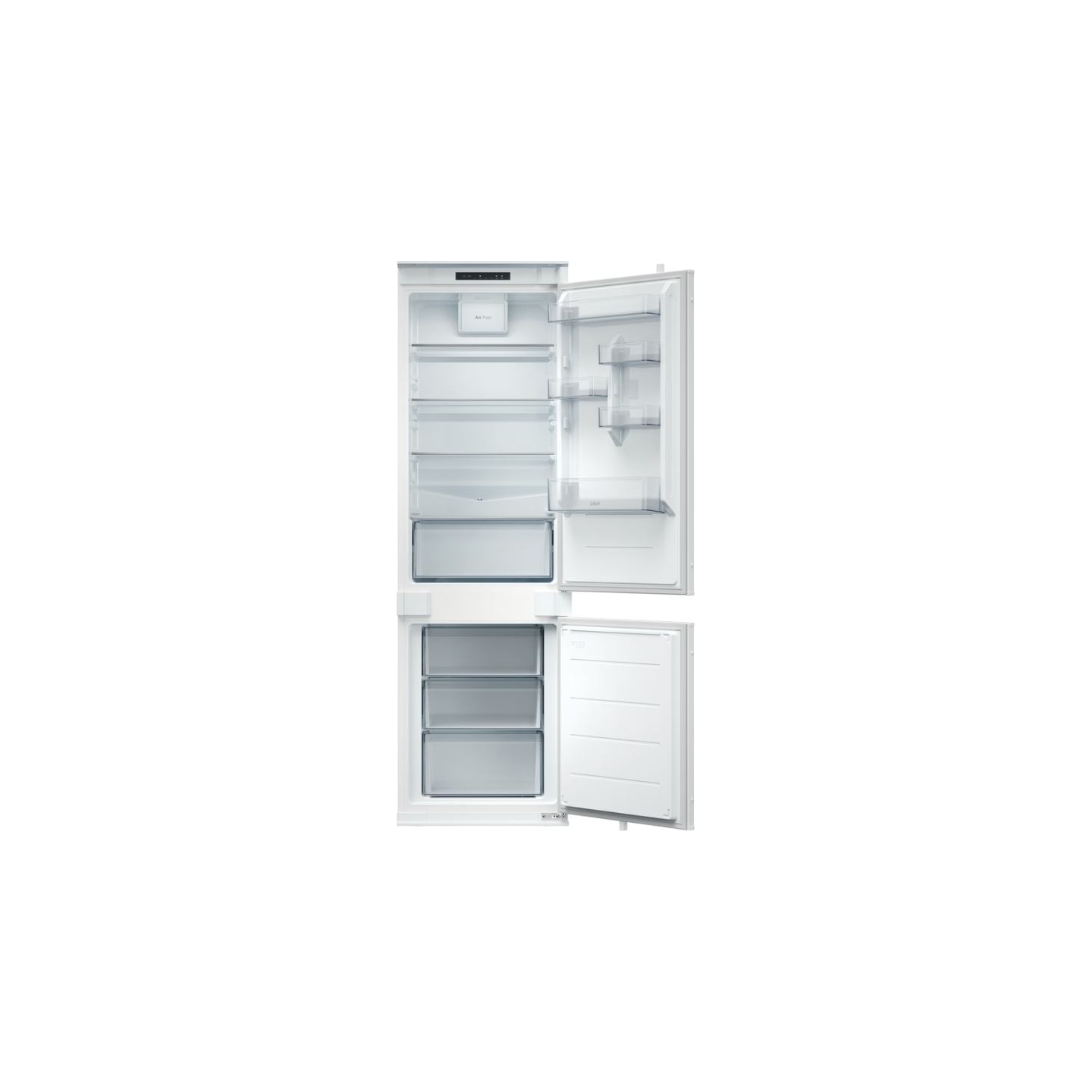 Candy Refrigerator | ECNBQL3518EV | Energy efficiency class E | Built-in | Combi | Height 177.3 cm | Fridge net capacity 194 L |