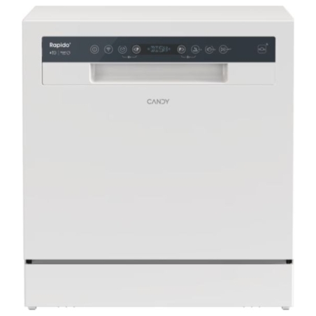 Candy Dishwasher | CP 8F9FFW | Free-standing | Width 55 cm | Number of place settings 8 | Number of programs 8 | Energy efficien