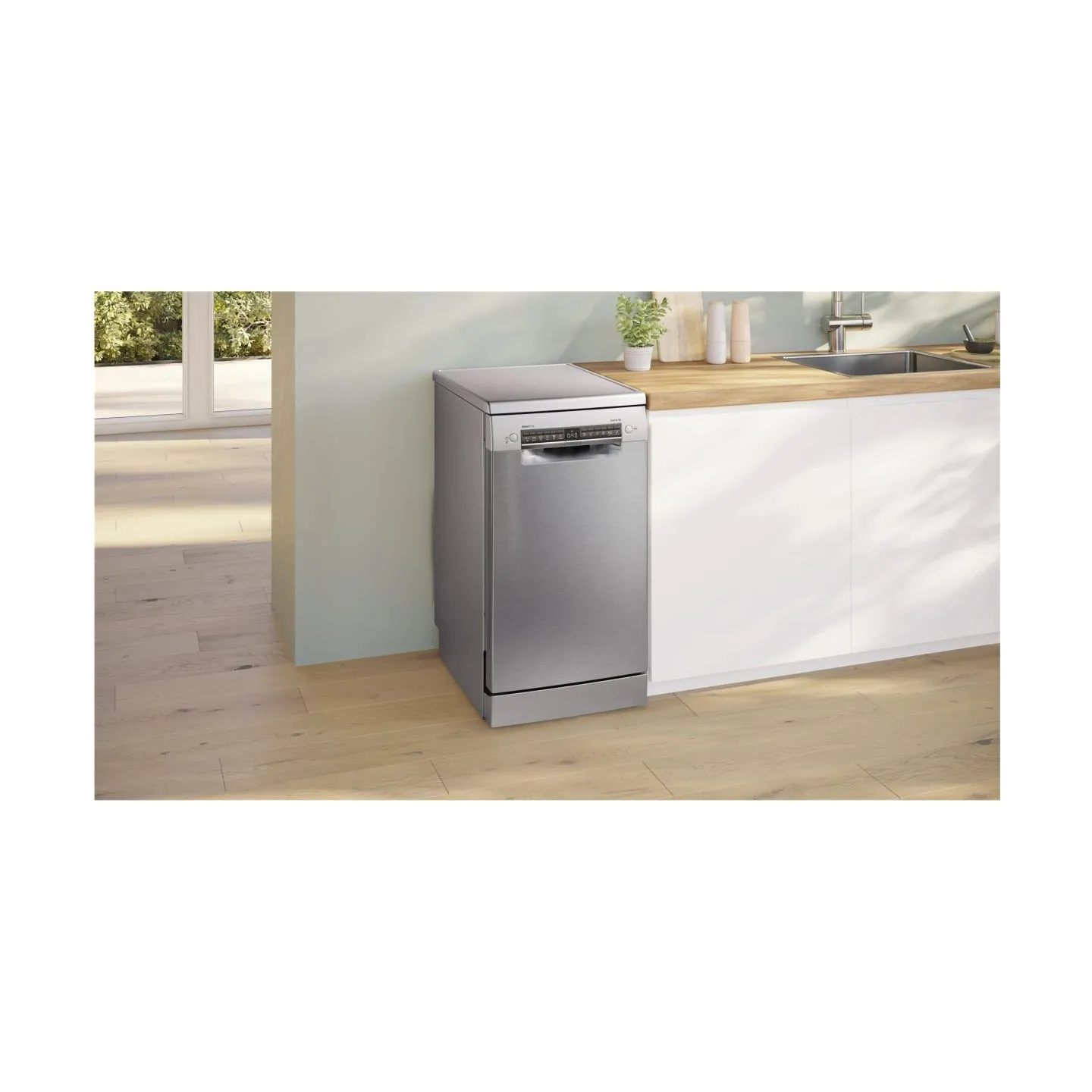 Bosch Dishwasher | SPS4HMI13E | Free standing | Width 45 cm | Number of place settings 10 | Number of programs 6 | Energy effici